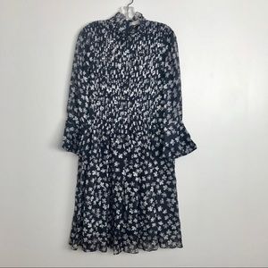 Dorothee Schumacher pleated oversized dress sz 4